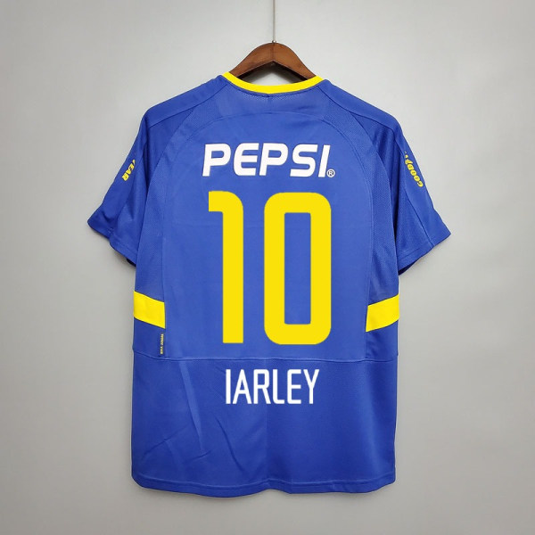 2003-2004 Boca Juniors home kit - Image 4