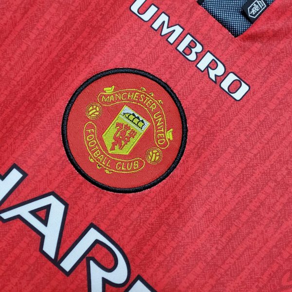 1996-1997 Man United home retro kit - Image 6