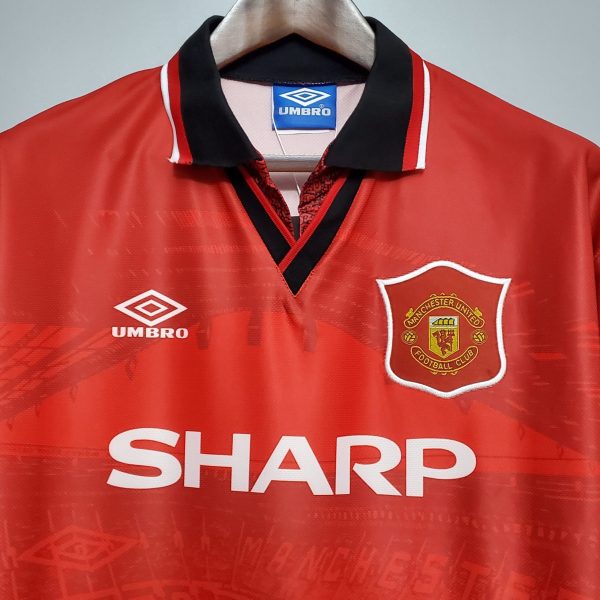 1994-1996 Man United Home retro kit - Image 2