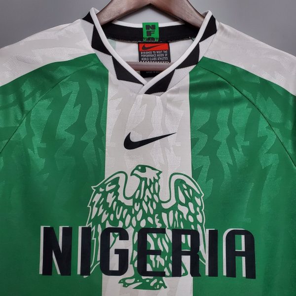 1996 Nigeria Home retro kit - Image 3