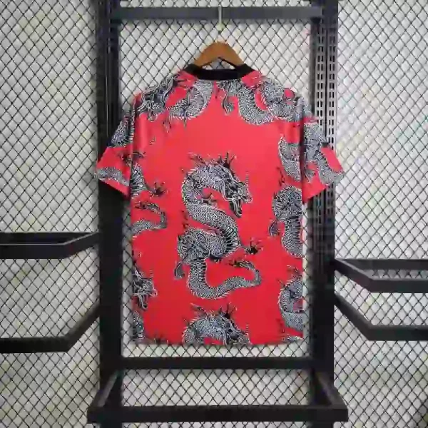 2019-2020 Manchester United Spring Festival China Dragon Special Edition Soccer retro kit - Image 4