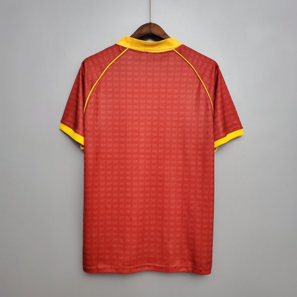 1990-1991 AS Roma Home retro kit - Image 2