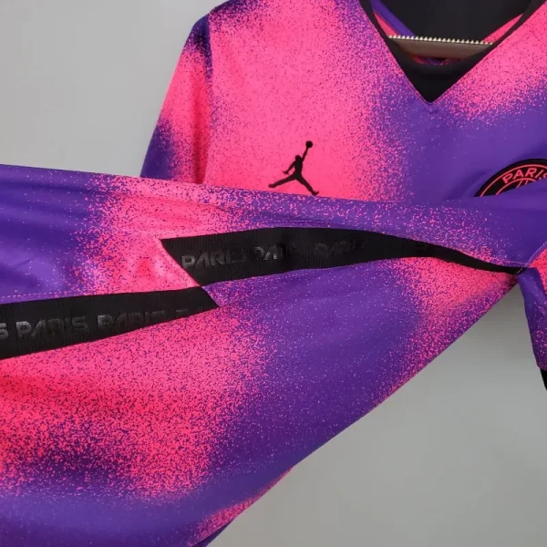 2020-2021 PSG Purple Fourth Jersey retro kit - Image 7