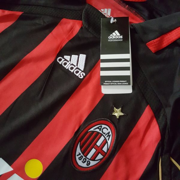 2006-2007 AC Milan Home retro kit - Image 6