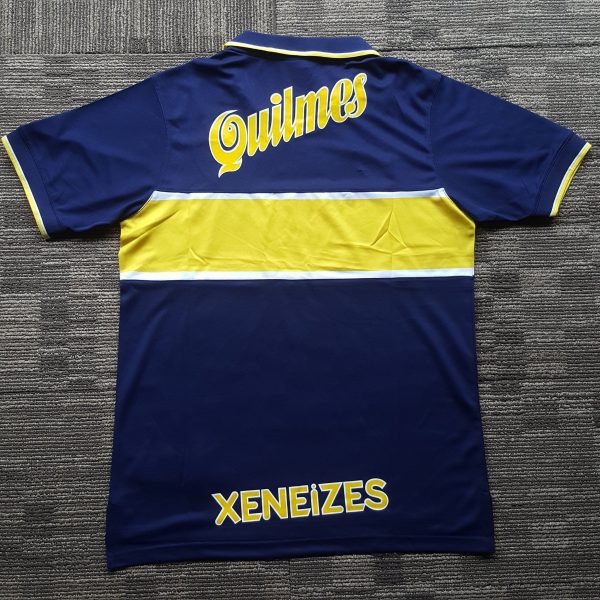 1997-1998 Boca juniors Home kit - Image 4