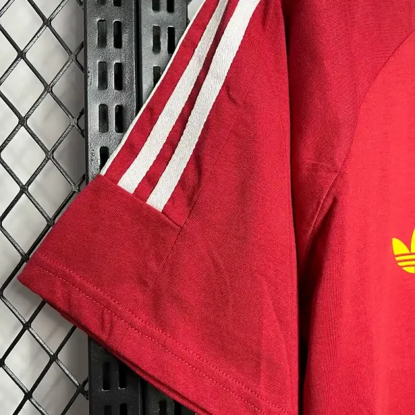 Spain Euro Retro Style Soccer retro kit - Image 4