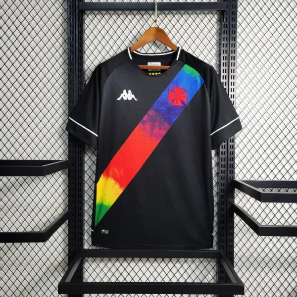 2021-2022 Vasco da Gama Special Edition Black Soccer retro kit