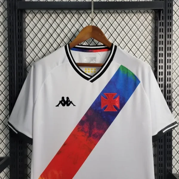 2021-2022 Vasco da Gama Special Edition White Soccer retro kit - Image 8