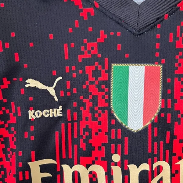 2022-2023 Kids AC Milan Fourth retro kit - Image 2