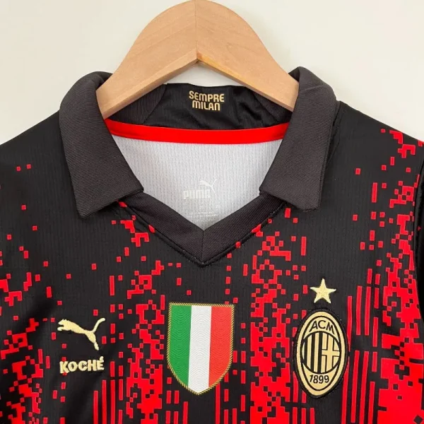 2022-2023 Kids AC Milan Fourth retro kit - Image 4