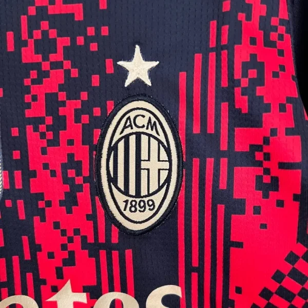 2022-2023 Kids AC Milan Fourth retro kit - Image 3