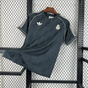 Real Madrid Black Retro Model Soccer retro kit