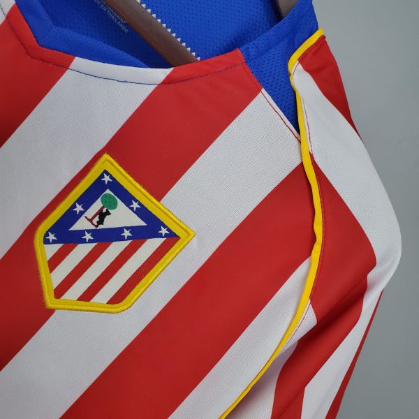 2004-2005 Atletico Madrid home kit - Image 4