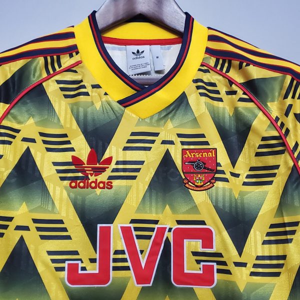 1991-1993 Arsenal Away Retro kit - Image 4
