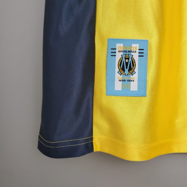 1998-1999 Marseille away retro kit - Image 3