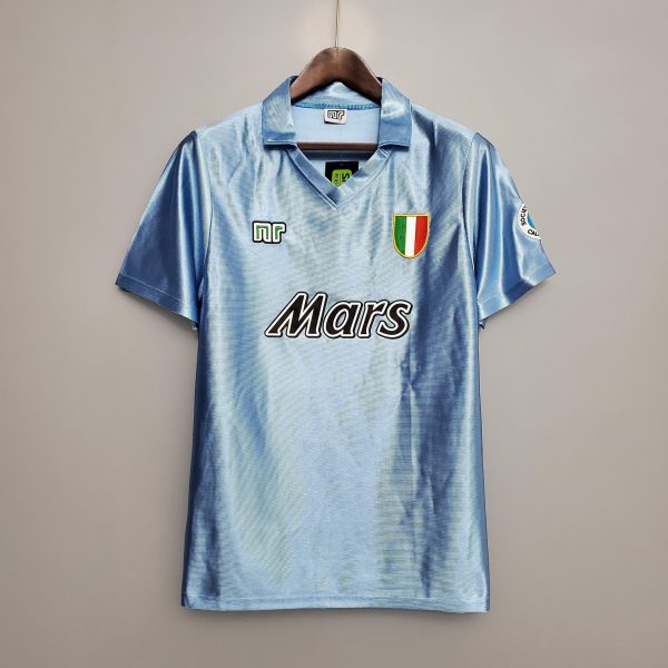 1990-1991 Napoli Home retro kit