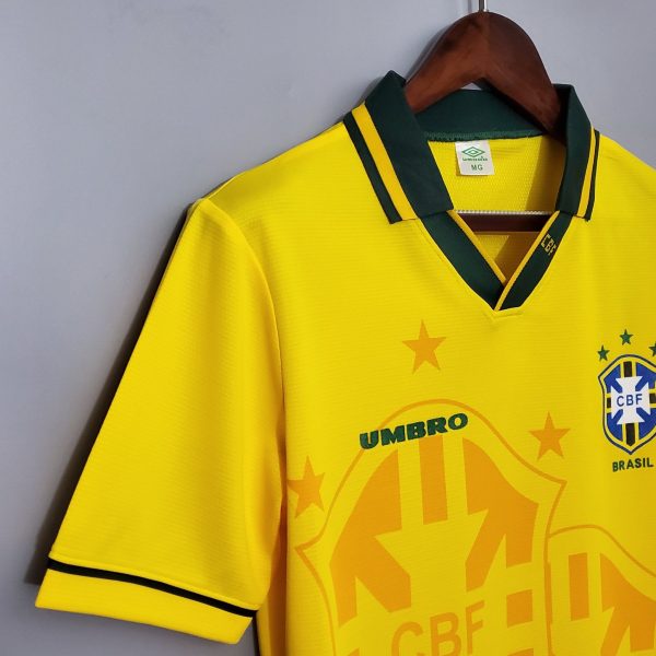 1993-1994 Brazil home retro kit - Image 2