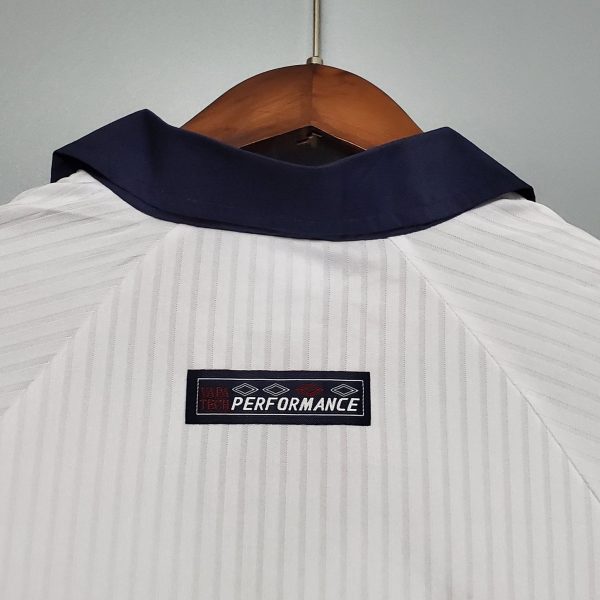 1998 England Home retro kit – Long Sleeve - Image 3