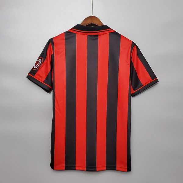 1996-1997 AC Milan home retro kit - Image 2
