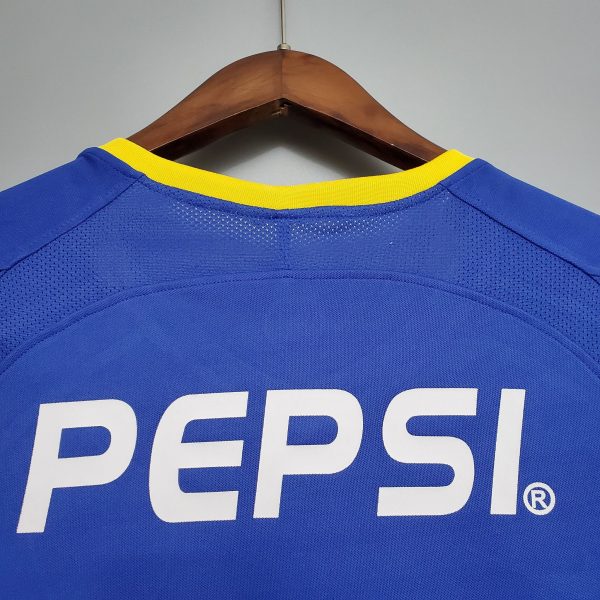 2003-2004 Boca Juniors Home kit – long sleeves - Image 2