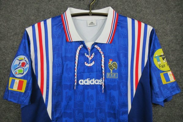 1996-1998 France Home kit - Image 3