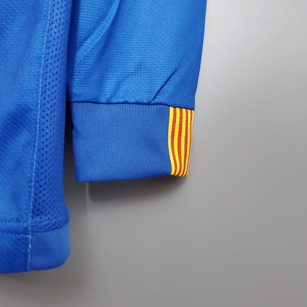 2006-2007 Barcelona Home retro kit long sleeve - Image 3
