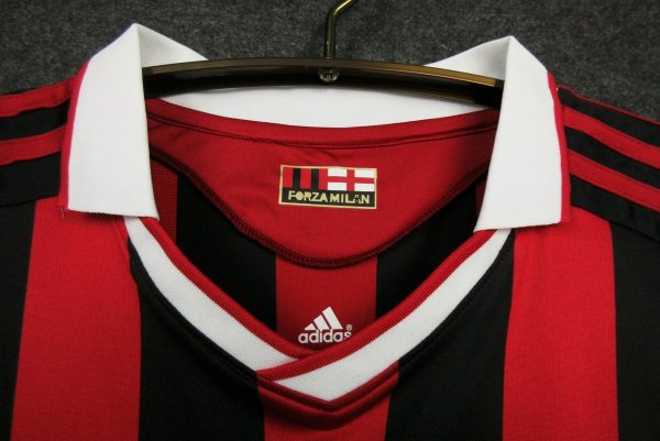 2009-2010 AC Milan Home kit Long sleeve - Image 2