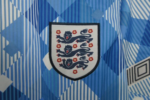 1990 England blue retro kit - Image 3