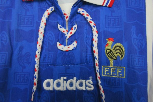 1996-1998 France Home kit - Image 2