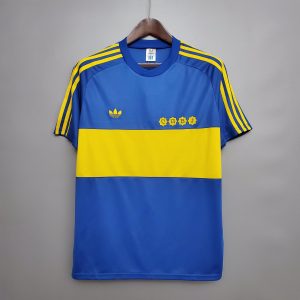 1981 Boca Juniors Home retro kit