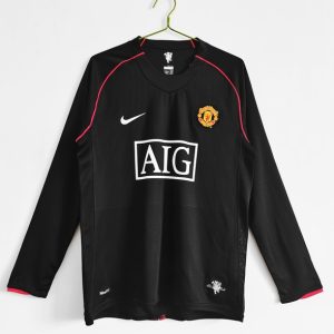 2007-2008 Man United kit third long sleeve