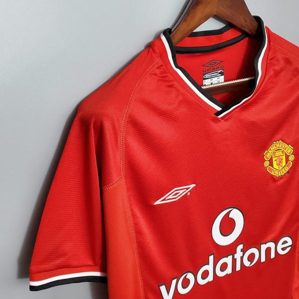 2000-2001 Man United Home kit - Image 3