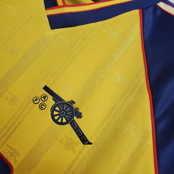 1988-1989 Arsenal Away Retro kit - Image 4