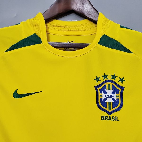 2002 Brazil home retro kit - Image 5