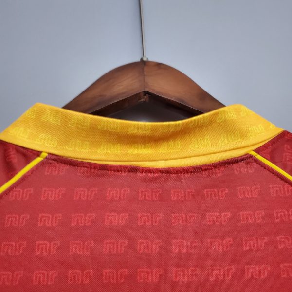 1990-1991 AS Roma Home retro kit - Image 4