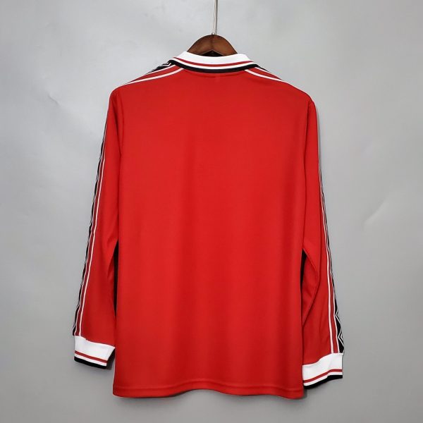 1998-1999 Man United retro kit – Long sleeve - Image 3