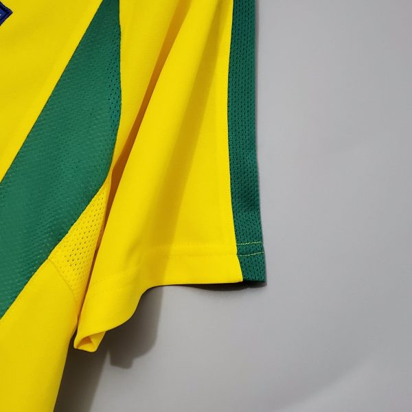 2002 Brazil home retro kit - Image 3