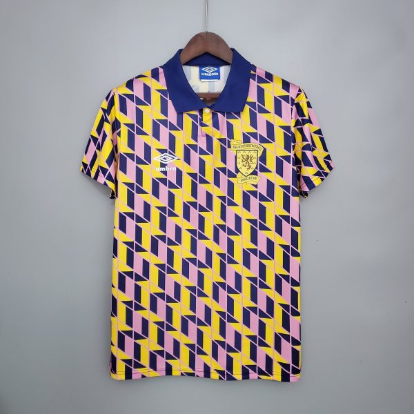 1988-1989 Scotland away third Retro kit