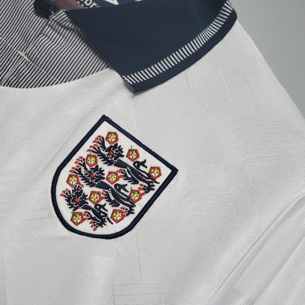 1990 England Home retro kit - Image 2