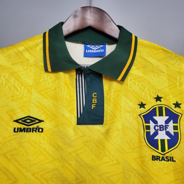 1991-1993 Brazil home retro kit - Image 5