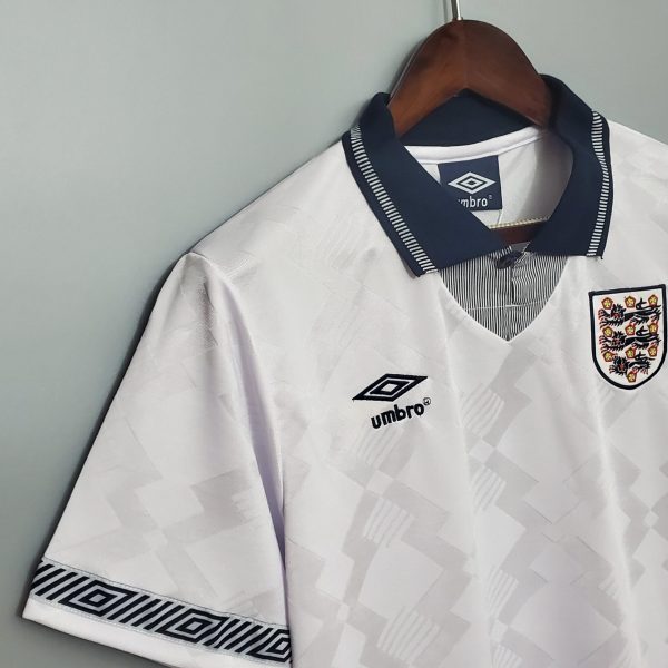 1990 England Home retro kit - Image 4