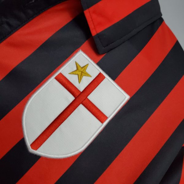 1999-2000 AC Milan Retro Home kit - Image 3