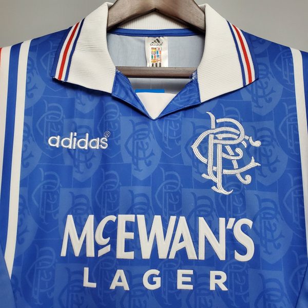 1996-1997 Rangers Home retro kit - Image 5