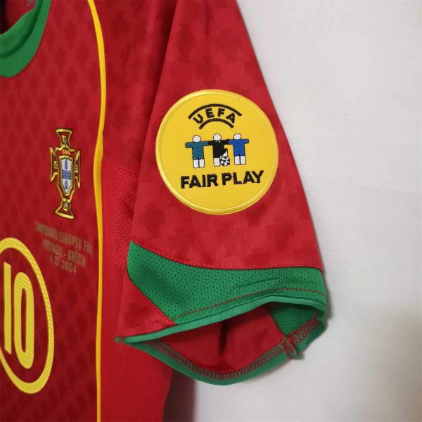 2004 Portugal Home kit - Image 4
