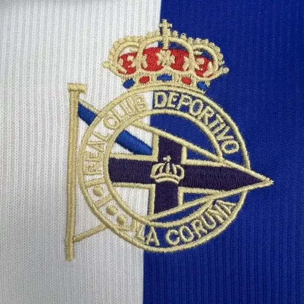 1999-2000 Real Club Deportivo de La Coruña Jersey retro kit - Image 3