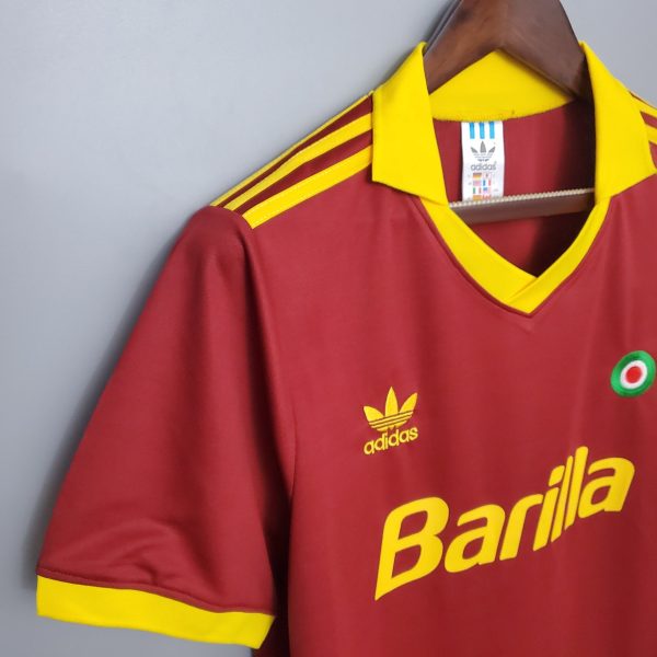 1991-1992 AS Roma Home retro kit - Image 3