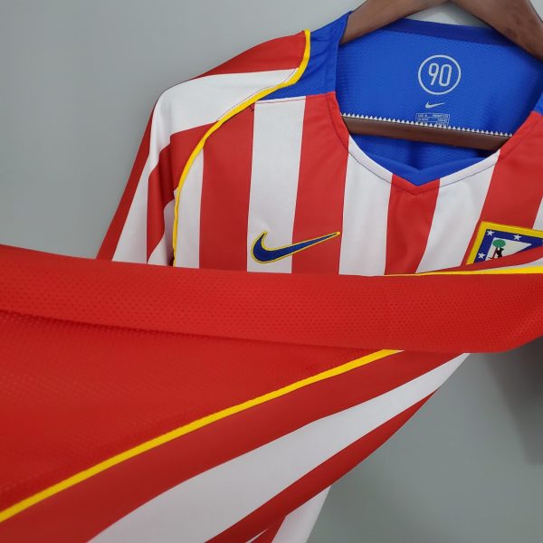 2004-2005 Atletico Madrid home kit - Image 3