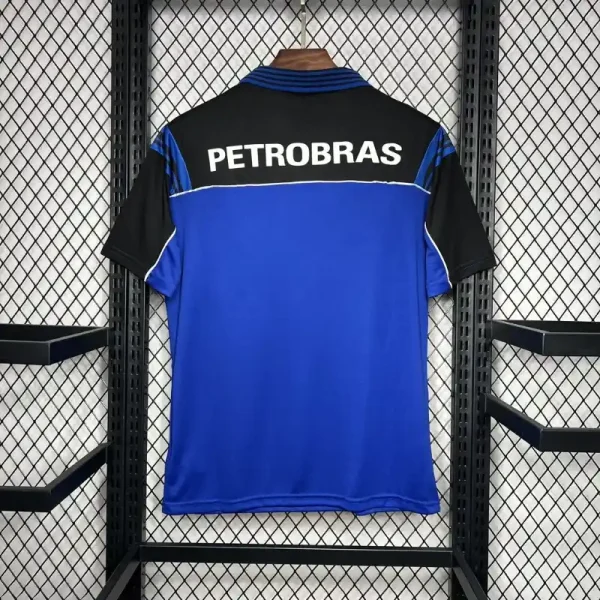 1999 Flamengo Blue Goalkeeper Soccer retro kit - Image 6
