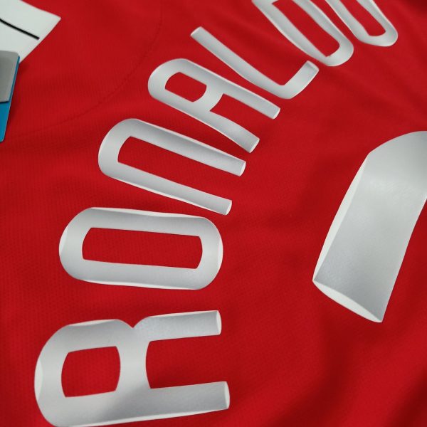 2007-2008 Man United kit long sleeve - Image 4