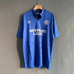 1987-1988 Rangers Jersey retro kit